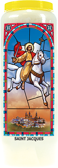 Neuvaine vitrail : Saint Jacques