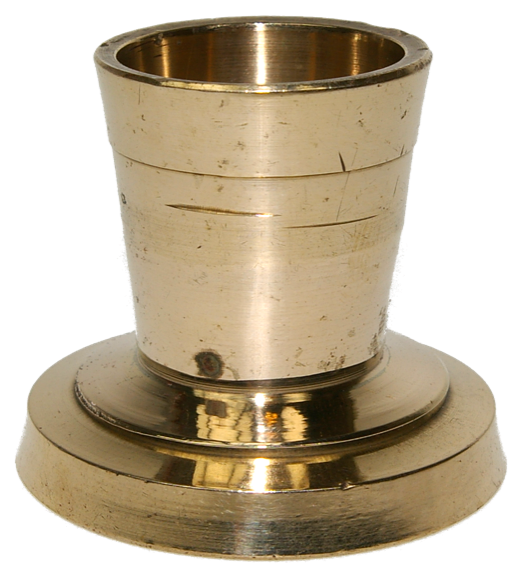 [3660341294727] Porte bougie laiton doré