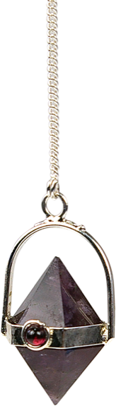 Pendule Damru Améthyste