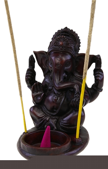Porte Encens pour cône Ganesh en résine