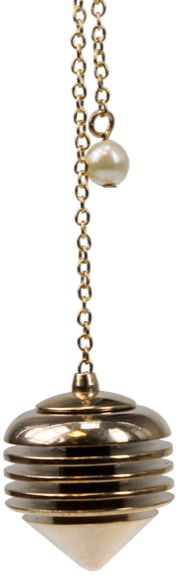 Pendule Ultra Sensoriel Doré