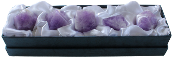 Solides de Platon - Améthyste