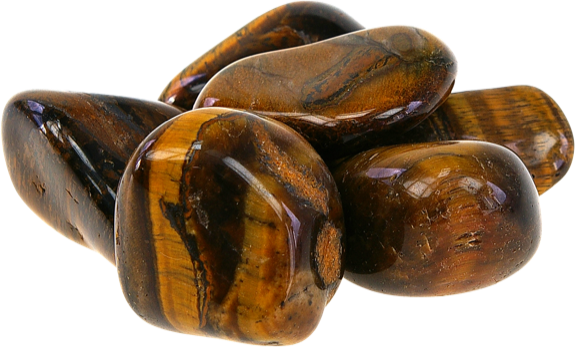 Pierres Roulées - Oeil de Tigre - Sachet 500 grs