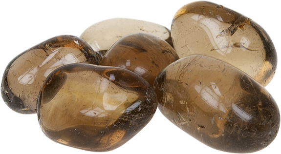 Pierres Roulées - Quartz Fumé Brésil - Sachet 500 grs