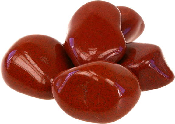 Pierres Roulées - Jaspe Rouge - Sachet 500 grs