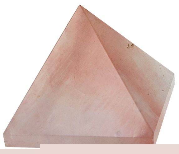 Pyramide Quartz rose