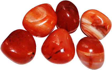 Pierres Roulées - Cornaline - Sachet 500 grs
