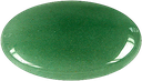 Galet Aventurine Verte - Pièce de 3 x 4.5 cm