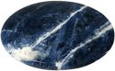 Galet Sodalite - Pièce de 3 x 4.5 cm