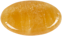 Galet Calcite Orange - Pièce de 3 x 4.5 cm