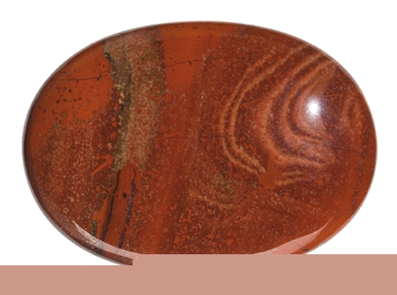 Galet Jaspe Rouge - Pièce de 5 x 7 cm - GM