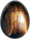 Oeuf Oeil de Tigre - Pièce de 30 x 45 mm