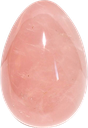 Oeuf Quartz rose - Pièce de 30 x 45 mm
