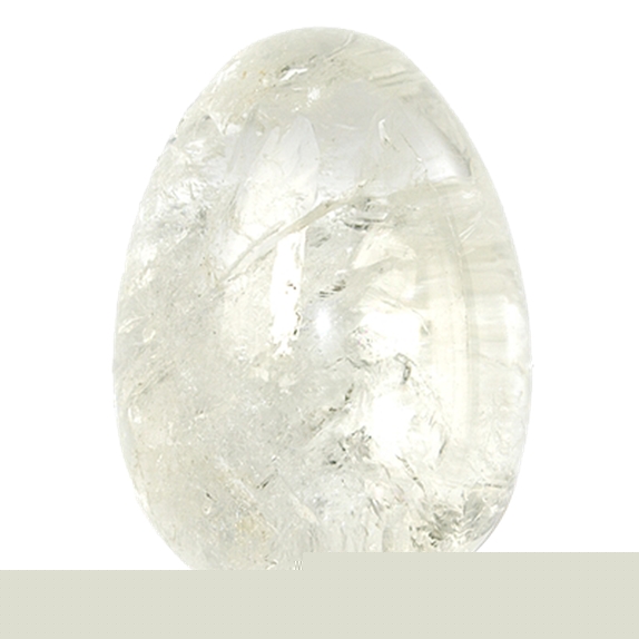 Oeuf Cristal de Roche - Pièce de 30 x 45 mm