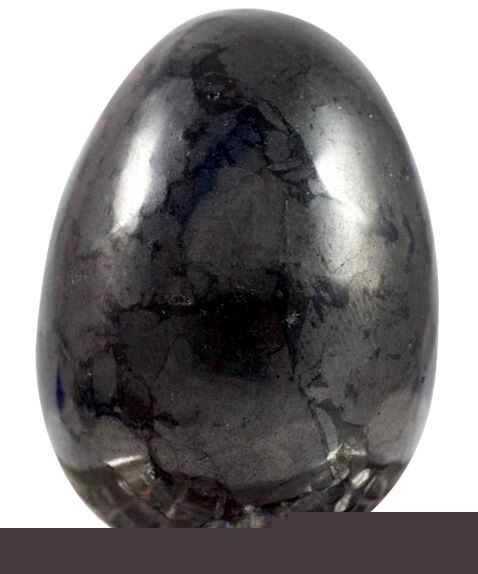 Oeuf Shungite - Pièce de 30 x 45 mm