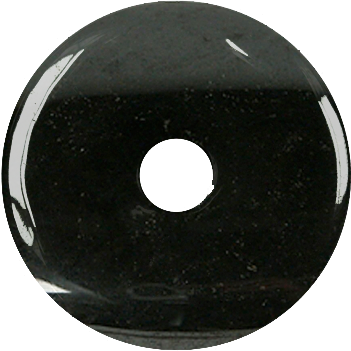 Pi Chinois Tourmaline Noire 30 mm