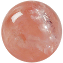 Sphère Quartz Rose - Pièce de 40 mm