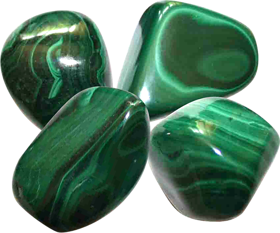 Pierres Roulées - Malachite - Sachet 500 grs