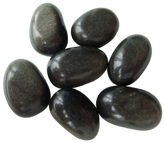 Pierres Roulées - Obsidienne Dorée - Sachet 500 grs