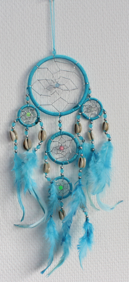Attrape-rêves turquoise - PM