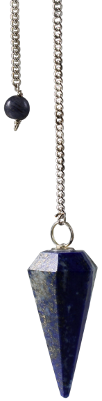 Pendule à Facettes Lapis Lazuli