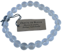 Bracelet Cristal de Roche Perles rondes facettées