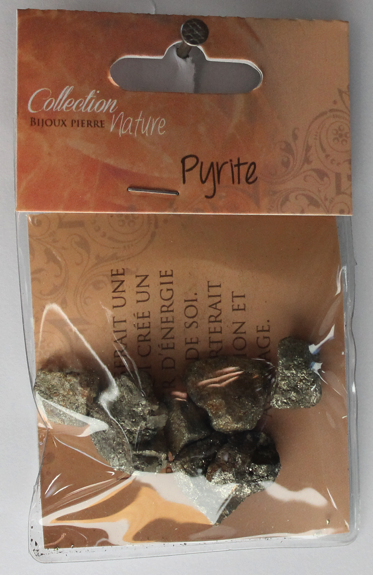 Sachet pierres brutes - Pyrite