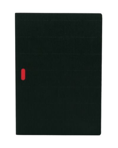 Paper-Oh - Noir / Noir - A4 - Quadrillé