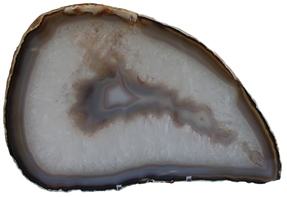 Tranche d'Agate Qualité Extra - Pièce de 1,3 à 1,5 Kg