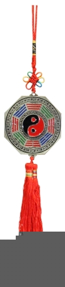 Pendentif Miroir Protection Yin - Yang - PM