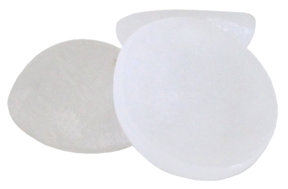 Galet Cristal de Quartz 1 face Polie