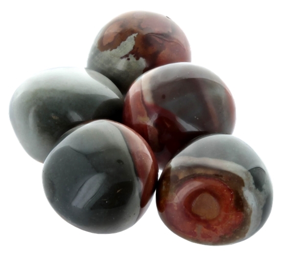 Pierres Roulées - Jaspe Polychrome - Qualité AA - 500 grs