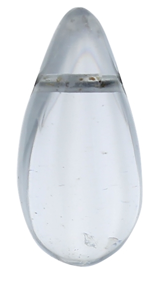 Pendentif Goutte Pierre Percée - Cristal de Roche