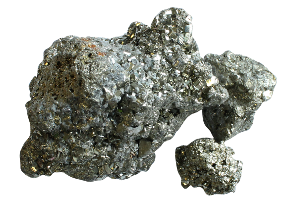 Pyrite Chispas Extra -  500 grammes - 3 à 4 morceaux
