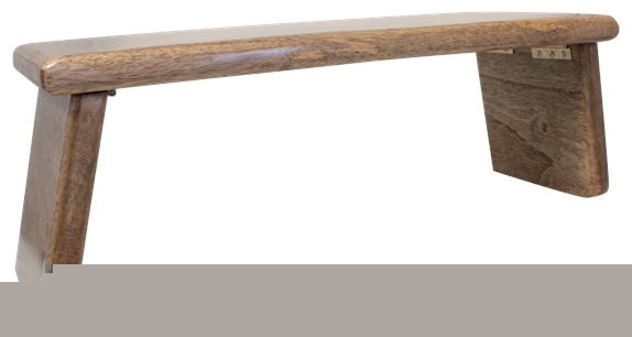 Banc de Méditation en Bois avec Pieds rabattables