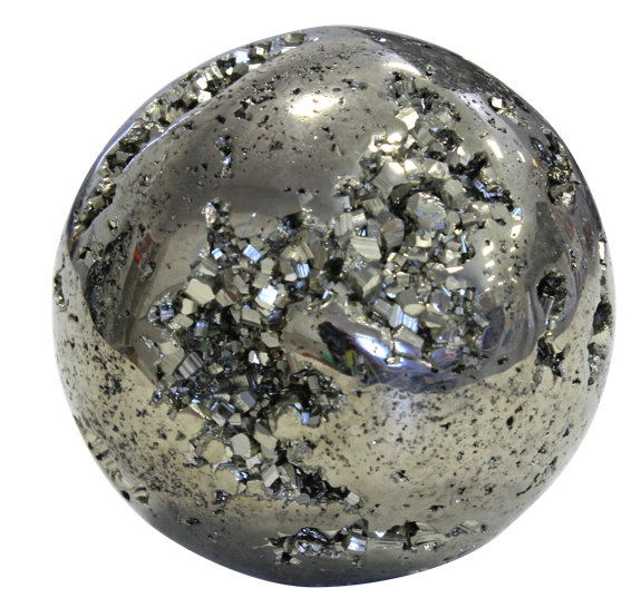 Sphère Pyrite - Pièce entre 400 et 600 Gr