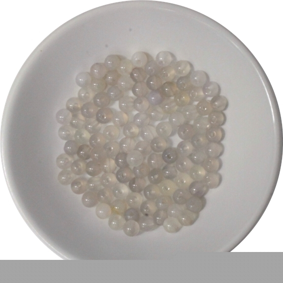 Perles Cornaline naturelle 4 mm - Sachet de 100 perles