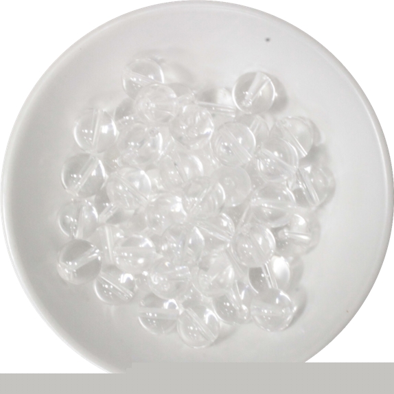 Perles Cristal de Roche 8 mm - Sachet de 50 perles