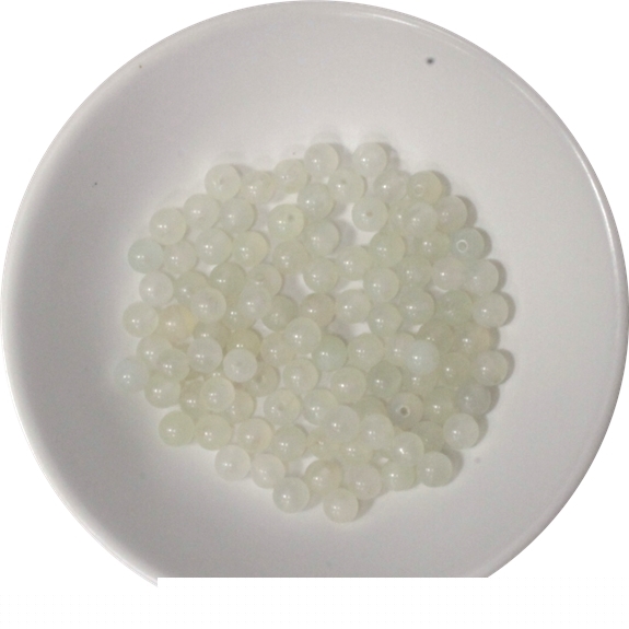 Perles Jadéite 4 mm - Sachet de 100 perles