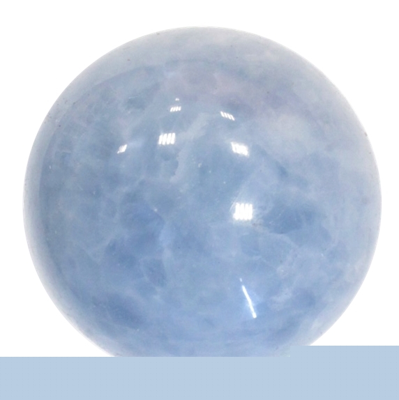 Sphère Calcite Bleue - Pièce de 4 à 6 cm