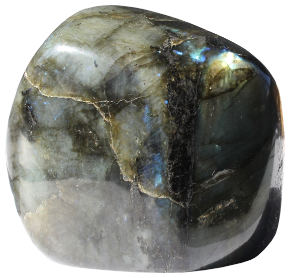Forme Libre Labradorite Polie - Pièce de 1 à 1,5 Kg