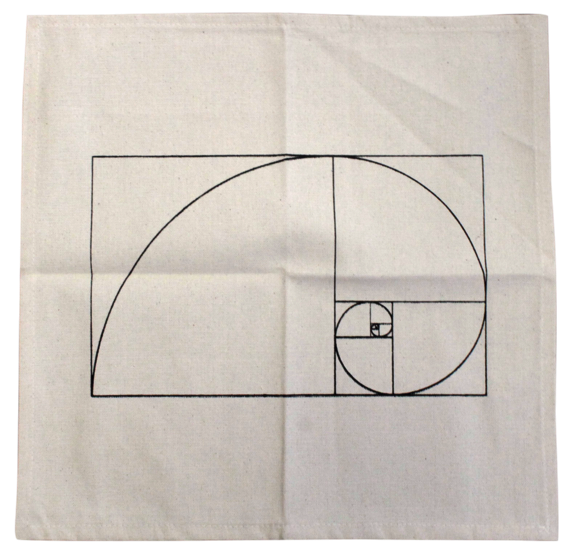 Tapis de Géométrie Sacrée - Spirale d'Or