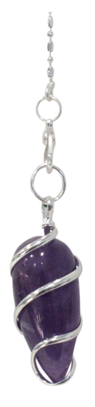 Pendule Spirale et Améthyste