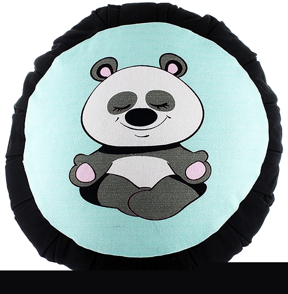 Zafu en Polyester Imprimé Panda