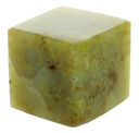 Cube Opale Verte - 3,5 cm