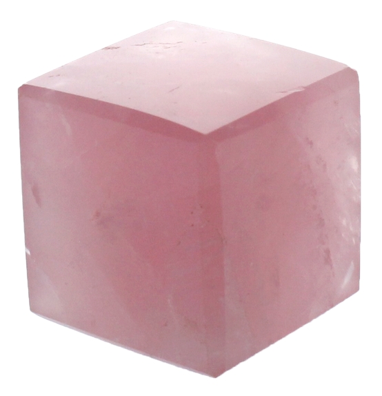 Cube Quartz Rose - 3,5 cm