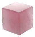 Cube Quartz Rose - 3,5 cm