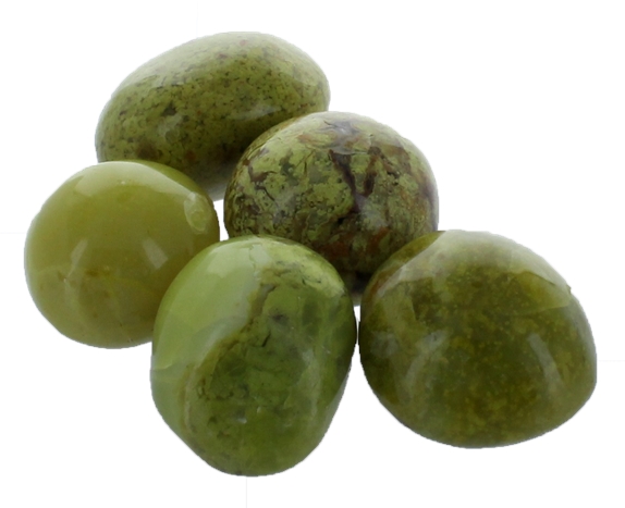 Pierres Roulées Opale Verte - Sachet 500 grs