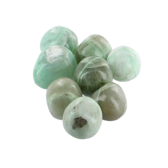 Pierres Roulées Garnierite - Sachet 500 grs