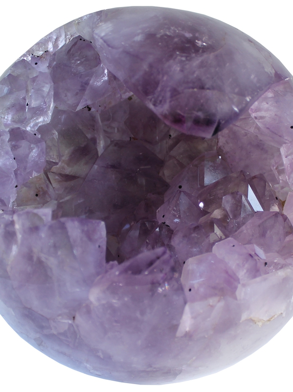 Boule Creuse Améthyste et Quartz - 3,129 kilos